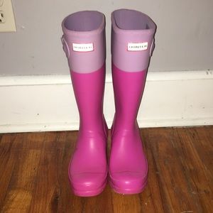 Hunter boots size 6.5